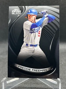 FREDDIE FREEMAN 2022 Topps CHROME BLACK LOS ANGELES DODGERS #73 - Picture 1 of 1