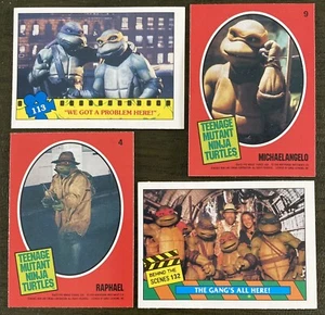 ( U SELECT CARDS ) 1990 O-Pee-Chee Teenage Mutant Ninja Turtles Movie 🔽 - Bild 1 von 80