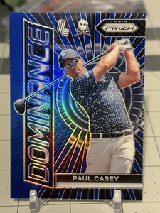 2024 Panini Prizm LIV Golf Dominance Blue Prizm /99 Paul Casey #9 - Picture 1 of 4