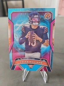 2024 Topps Resurgence - Caleb Williams - Pink Lazer RC #117 - Chicago Bears - Picture 1 of 2