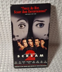 Vintage 1998 Dimension Home Video Scream 2 VHS Tape Video Horror - Foto 1 di 11