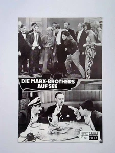 Die Marx-Brothers auf See - Neues Film Programm - NFP 7241 ungelocht (6/5) - Picture 1 of 1