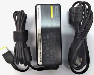 Lenovo AC Adapter for IdeaPad ThinkPad OEM 65W 20V 3.25A Slim Tip Power & Cord - Picture 1 of 6