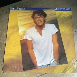 Andy Gibb Greatest Hits/RSO STEREO VG-/EX Outer Record Sleeve ** - Picture 1 of 4