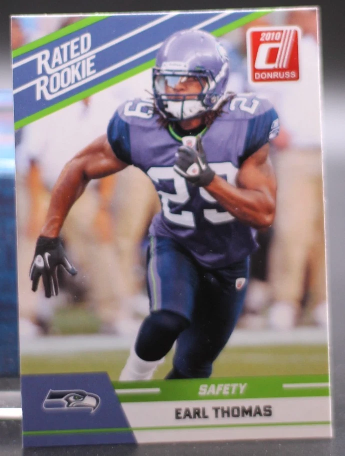 Donruss Rated Rookie 2010 - Earl Thomas #34 (RC) Foto 1 de 1
