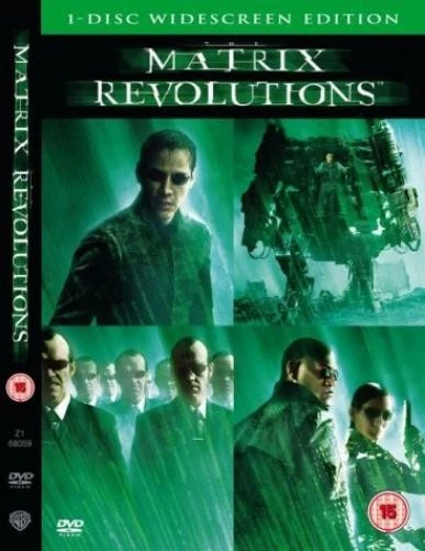 The Matrix Revolutions (DVD) Adrian Rayment Carrie-Anne Moss (UK IMPORT) - Image 1 of 1