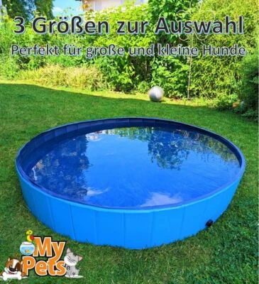 Hundepool Pool Schwimmbecken Swimmingpool Hunde Planschbecken Bad Pool - Bild 1 von 4