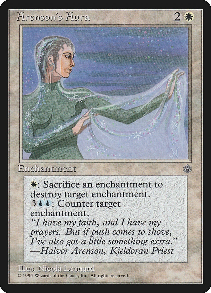 Magic the Gathering (mtg): ICE: Arensons Aura  (x 4) - Image 1 of 1