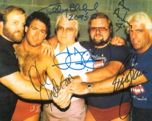Four Horseman handsigniert 8x10 signed Reprint WCW Ric Flair Arn Anderson Tully - Bild 1 von 1
