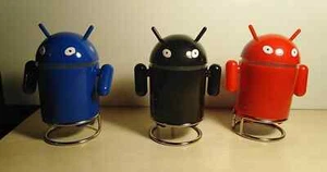 Android Robot Wireless Bluetooth Speaker with Built-in MIC & Integrated Handsfre - Picture 1 of 1