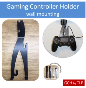 Supporto controller gioco da parete PS4 PS3 Playstation Xbox One S X 360 - Foto 1 di 9