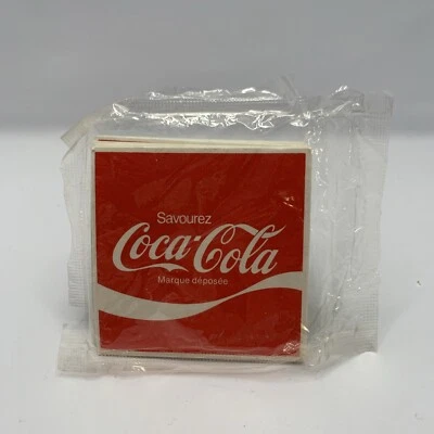 Vintage Coca Cola - Savourez Marque Deposee- French Version Paper Coaster x 16 - Image 1 of 3