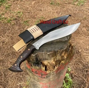 17" Custom Handmade J2 Steel Hunting Bowie Kukri Knife | Hunting Camping Knife - Picture 1 of 9