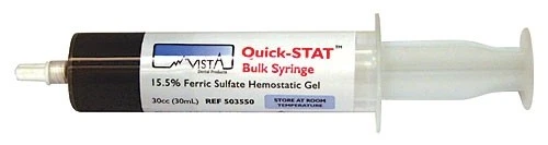 Recarga de jeringa a granel Quick Stat FS 30 ml Vista gel hemostático dental 15,5 % 503555 Foto 1 de 1