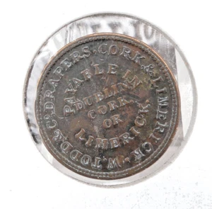 Todd 1834 Dublin Cork Limerick - W.6313 ~ Ireland Business Token Farthing SP3506 - Bild 1 von 2