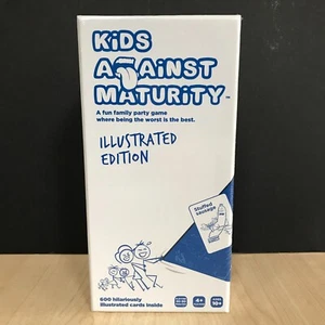 Kids Against Maturity Card Game Illustrated Edition 4+ Players Age 10+ New - Picture 1 of 6