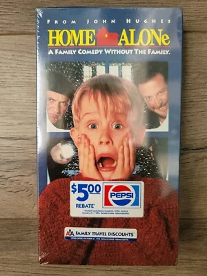 Home Alone VHS 1991 Original Factory Sealed FOX STAMP Video Pepsi AA NEW RARE - Image 1 of 4