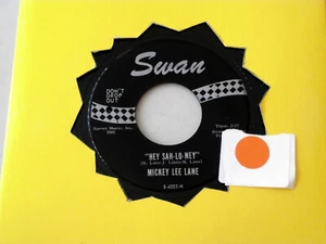 NORTHERN SOUL~ MICKEY LEE LANE~ HEY SAH-LO-NEY~ VERY MUCH IN DEMAND ~ SWAN~MINT - Picture 1 of 1