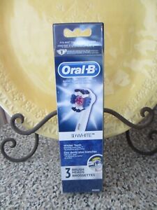 Oral-B 3D White Replacement Brush Heads 3 Refills