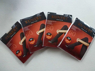 KUNERT Damen WARM UP 60 blickdichte Strumpfhose matt 60den hohe Wärmeisolierung - Bild 1 von 2