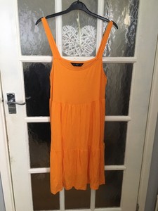 f&f orange dress
