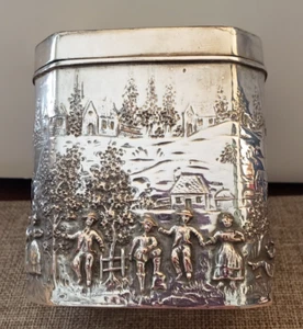 ANTIGUO CARRITO DE TÉ REPOSADO BARBOUR SILVER COMPANY 1850c Hartford, CT - Imagen 1 de 7