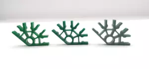K'nex Teile Verbinder stumpfer Winkel grün 12er Set 1 1/2 Zoll lang - Bild 1 von 1