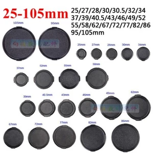 2PCS 25-105mm 37/39/43/46/49/52/55/58/62/67/72/77mm Camera Front Lens Cap Cover - Picture 1 of 11