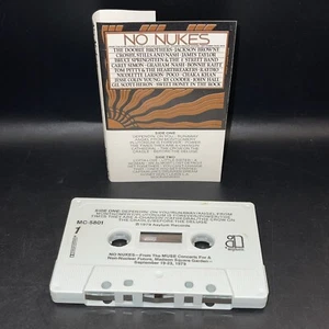 NO NUKES CASSETTE MADISON SQUARE GARDEN 1979 ROCK FUNK SOUL VARIOUS ARTISTS - Picture 1 of 7