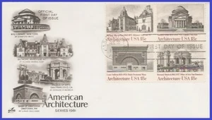 USA3 #1928-31 U/A ARTCRAFT FDC BL4  America Architecture - Picture 1 of 1