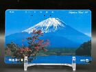Mt. Fuji Mt. Fujisan Scenery of Japan Used Telephone Cards Japanese a