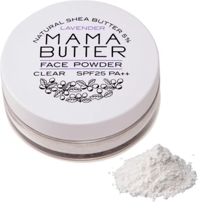 MAMA BUTTER Gesichtspuder klar 8g LSF25 PA++ Bio Lavendel Duft - Bild 1 von 4