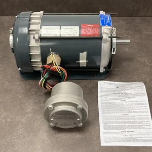 Marathon Motors 056C11G5303 Hazardous Location, 115V, 1-Phase, 1/4 HP, 1140 RPM - Picture 1 of 11