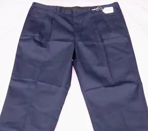 Pantalone HENRY SEGAL BLU SCURO da uomo TAGLIA - W48 X L36 - SENZA ORLO. TAG N. Z61 - Foto 1 di 4