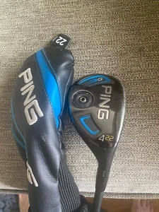 Ping G 4 Hybrid 22* Alta 70 S Flex RH 39.5" Headcover Lamkin Grip BIN $80.00 - Picture 1 of 4
