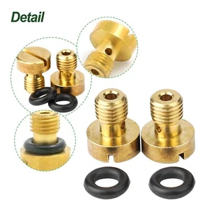 Float Bowl For-KZ650/1000 Carburetor Drain Screw For CB350/400F - Picture 1 of 12