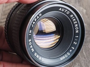 Ricoh Rikenon 50mm f2 M42 screw Mount older metal version adaptable mirrorless - Picture 1 of 8