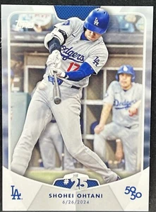 2024 Topps 50/50 Shohei Ohtani Dodgers #25 Home Run 26.06.24 - Bild 1 von 1