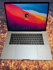 2018 MacBook Pro A1990 15" 6 Core i7 2.6 Ghz 32GB 500GB SSD GRAY. OS SONOMA - Picture 1 of 8