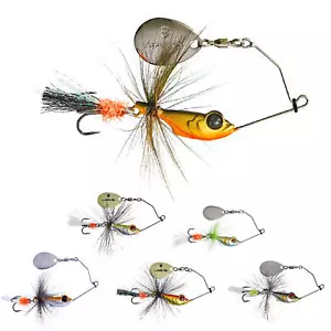 Gunki Alvin Fly Mini Spinnerbait 5,6 g cebo artificial perca Döbel rapa hundiéndose - Imagen 1 de 7