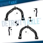 Front Upper Control Arms Outer Tie Rod Sway Bar for Infiniti QX56 Nissan Titan