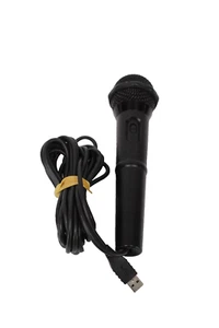 Nintendo Wii U WUP 021 Black Wired Official Genuine USB Microphone - Picture 1 of 10