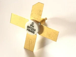 BFQ34 PHILIPS RF TRANSISTOR 2,7 W 18 V 4 GHz (x1) ORIGINAL UK LAGER fd7c29 - Bild 1 von 2