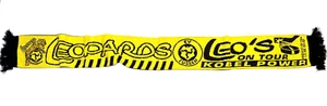 EV feet leopards fan scarf ice hockey #012 - Picture 1 of 2