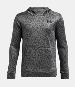 NWT Under Armour Boys Fleece Tech Camo Print Hoodie Sweatshirt MSRP $45 - Picture 1 of 8