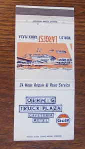 GULF GAS STATION: OEHMIG TRUCK PLAZA (GREENVILLE, SOUTH CAROLINA) (1960s) -B11 - Picture 1 of 3