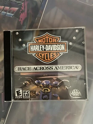 Harley Davidson Motor Cycles Race Across America PC CD ROM Video Game - Image 1 of 3