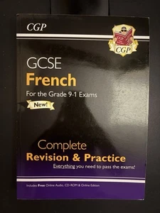 GCSE French CGP Revision and Practice *WITH* CD - Picture 1 of 3