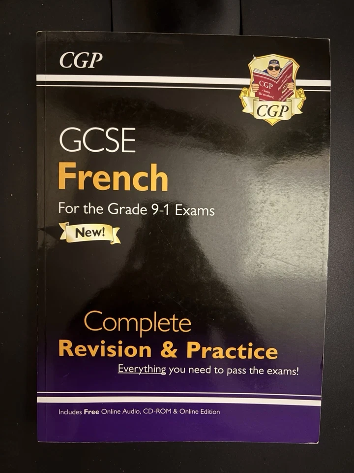 GCSE French CGP Revision and Practice *WITH* CD - Image 1 of 3