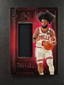 Coby White 2024-25 Panini Silhouette Threads Patch #THR-WHT - Bild 1 von 2